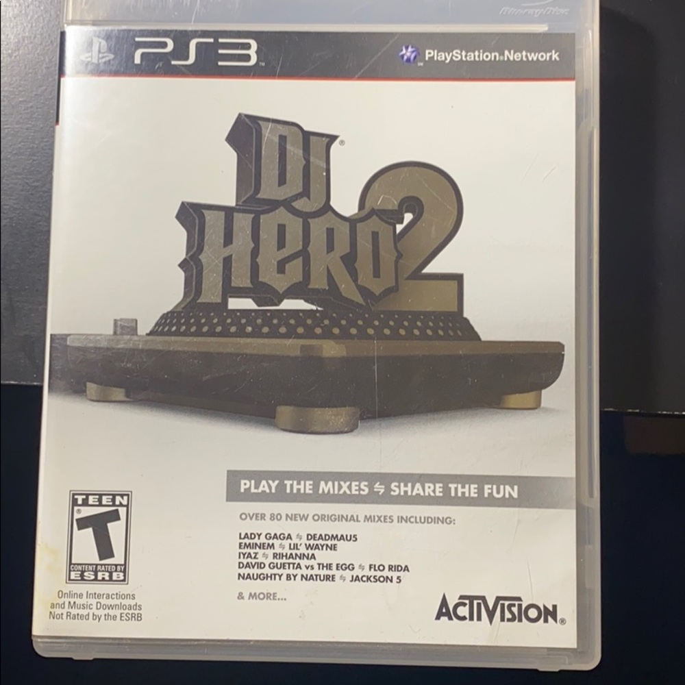 Dj Hero 2 for ps3